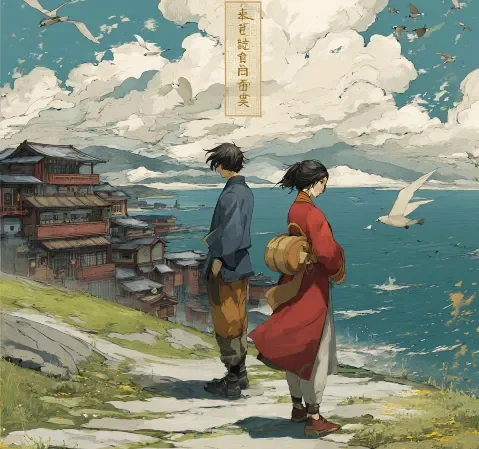 雾港调查员漫画封面，悬疑推理题材